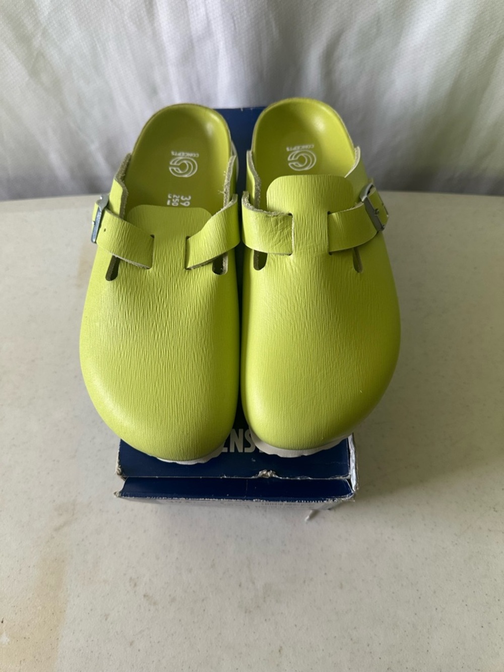 Concepts x Birkenstock Boston BS Epi Lime Clogs EU 39 US 8 New In Box - Picture 3 of 8
